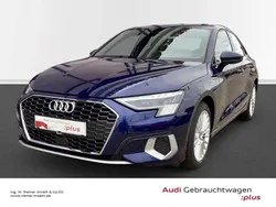 Navarrablau metallic Gebraucht 2024 Audi A3 Advanced Plus Limousine | 31.998 € (Guter Preis)