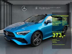 Metalliclack hyperblau Gebraucht 2024 Mercedes CLA250e Shooting Brake AMG Kombi | 33.780 € (Etwas zu teuer)