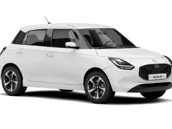 Pure white pearl metallic / mineral gray metallic (weiss) Neu 2025 Suzuki Swift Comfort Limousine | 24.420 €