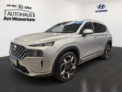 Typhoon silver / met Gebraucht 2023 Hyundai Santa Fe Prime SUV | 44.999 € (Fairer Preis)