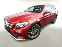Rot Gebraucht 2017 Mercedes GLC220 AMG line SUV | 27.988 € (Fairer Preis)