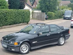 Schwarz Gebraucht 1994 BMW 316 Cabrio | 17.000 €