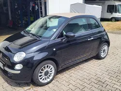 (vesuvio schwarz) Gebraucht 2013 Fiat 500 Lounge Cabrio | 5.990 € (Guter Preis)