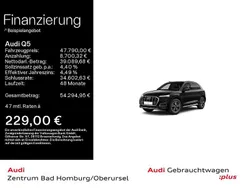 Schwarz Gebraucht 2024 Audi Q5 Advanced Plus SUV | 47.790 € (Fairer Preis)