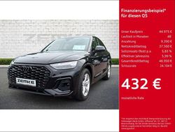 Schwarz Gebraucht 2022 Audi Q5 Sportback S-Line SUV | 44.975 € (Fairer Preis)