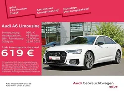 Weiß Gebraucht 2023 Audi A6 S-Line Limousine | 65.890 €