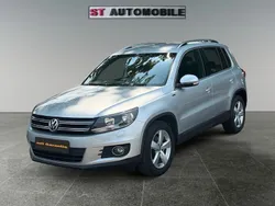 Silber Gebraucht 2016 VW Tiguan LOUNGE SUV | 10.490 €