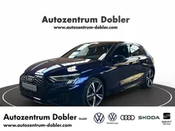 Blau Gebraucht 2022 Audi A3 Sportback S-Line Limousine | 29.440 € (Fairer Preis)