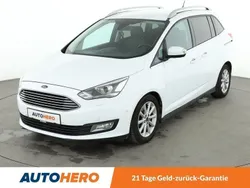 Weiß Gebraucht 2016 Ford Grand C-Max Titanium Van / Kleinbus | 11.750 € (Superpreis)