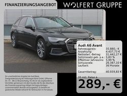 Mythosschwarz metallic Gebraucht 2022 Audi A6 Design Kombi | 35.880 € (Fairer Preis)