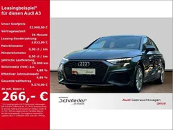 Grau Gebraucht 2024 Audi A3 Sportback S-Line Limousine | 32.900 € (Guter Preis)