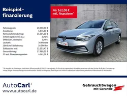 Silber Gebraucht 2022 VW Golf VIII Life Kombi | 20.380 € (Guter Preis)