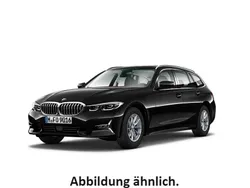 Schwarz Gebraucht 2021 BMW 320 Luxury Line Kombi | 30.900 € (Fairer Preis)