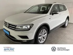 Weiß Gebraucht 2021 VW Tiguan Allspace Highline SUV | 31.490 € (Guter Preis)
