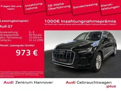 0e mythosschwarz metallic (metallic) Gebraucht 2021 Audi Q7 Ambiente SUV | 60.450 € (Etwas zu teuer)
