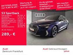 Navarrablau metallic Gebraucht 2023 Audi S3 Ambiente Limousine | 40.550 € (Guter Preis)
