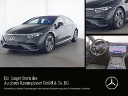Grau Gebraucht 2023 Mercedes EQS450+ AMG Limousine | 74.990 € (Teuer)