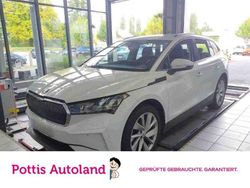 Weiss Gebraucht 2021 Skoda Enyaq iV Loft SUV | 24.777 € (Fairer Preis)