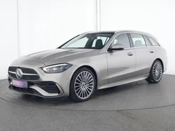 Mojavesilber Gebraucht 2022 Mercedes C220 AMG line Kombi | 36.922 € (Fairer Preis)