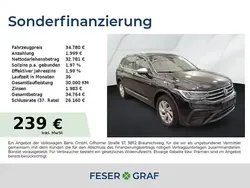 Deep black perleffekt Gebraucht 2024 VW Tiguan Allspace Life SUV | 34.780 € (Superpreis)