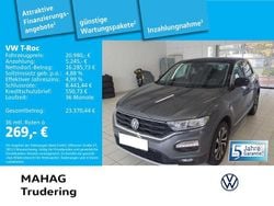 Grau Gebraucht 2021 VW T-Roc Active SUV | 20.980 € (Guter Preis)