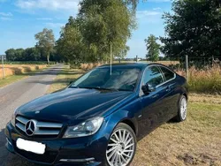 Blau Gebraucht 2012 Mercedes C220 Coupé | 9.999 € (Guter Preis)