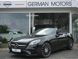 Schwarz Gebraucht 2017 Mercedes SLC250 AMG line Cabrio | 29.950 €