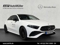 Polarweiß Gebraucht 2023 Mercedes A200 AMG line Limousine | 35.900 € (Teuer)