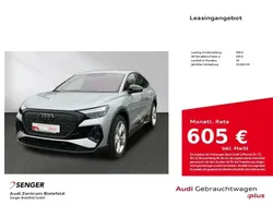 Silber Gebraucht 2024 Audi Q4 Sportback e-tron SUV | 42.880 €