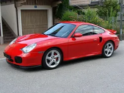 Rot Gebraucht 2004 Porsche 996 Turbo Coupé | 65.980 € (Superpreis)