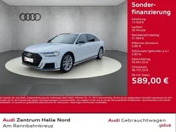 Gletscherweiß metallic Gebraucht 2021 Audi A8L Ambiente Limousine | 63.980 €