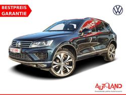 Moonlight blue perleffekt Gebraucht 2017 VW Touareg Exclusive SUV | 31.990 € (Etwas zu teuer)
