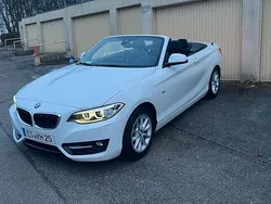 Weiß Gebraucht 2015 BMW 220 Sport Line Cabrio | 20.499 € (Etwas zu teuer)