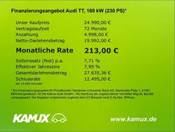 Schwarz Gebraucht 2017 Audi TT S-Line Coupé | 24.990 € (Fairer Preis)