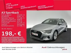 Florettsilber metallic Gebraucht 2022 Audi A3 Sportback Advanced Limousine | 25.789 € (Guter Preis)
