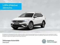 Pure white Gebraucht 2024 VW Tiguan Allspace Life SUV | 34.480 € (Guter Preis)