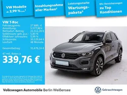 Indiumgrau metallic/schwarz Gebraucht 2022 VW T-Roc Sportline SUV | 27.889 € (Superpreis)