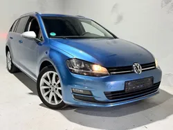 Blau Gebraucht 2015 VW Golf VII Highline Kombi | 8.850 € (Guter Preis)