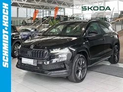 Schwarz Gebraucht 2022 Skoda Karoq SportLine SUV | 31.890 € (Etwas zu teuer)