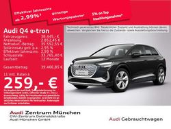 Mythosschwarz metallic Gebraucht 2023 Audi Q4 e-tron Ambiente SUV | 38.445 € (Fairer Preis)