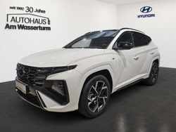 Atlas white / sol Gebraucht 2024 Hyundai Tucson N Line SUV | 43.490 € (Teuer)