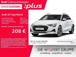 Weiß Gebraucht 2024 Audi A3 Sportback Advanced Plus Limousine | 32.699 € (Fairer Preis)