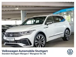 Weiß Gebraucht 2022 VW Tiguan Allspace R-line SUV | 35.830 € (Fairer Preis)