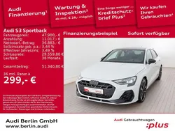 Gletscherweiß metallic Gebraucht 2024 Audi S3 Ambiente Limousine | 47.900 € (Etwas zu teuer)