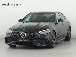 Metalliclack obsidianschwarz Gebraucht 2022 Mercedes C300 AMG Limousine | 42.850 € (Teuer)