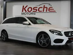 Weiß Gebraucht 2016 Mercedes C220 Sport Kombi | 15.880 € (Etwas zu teuer)