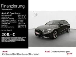 Daytonagrau perleffekt Gebraucht 2022 Audi A3 Sportback e-tron S-Line Limousine | 29.890 € (Fairer Preis)