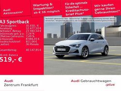 Gletscherweiß metallic Gebraucht 2025 Audi A3 Advanced Plus Limousine | 35.650 €