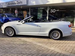 Gletscherweiß metallic (metallic) Gebraucht 2018 Audi A5 Cabriolet Cabrio | 25.990 € (Fairer Preis)