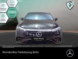 Obsidianschwarz Gebraucht 2022 Mercedes EQS450+ AMG Limousine | 59.990 € (Fairer Preis)